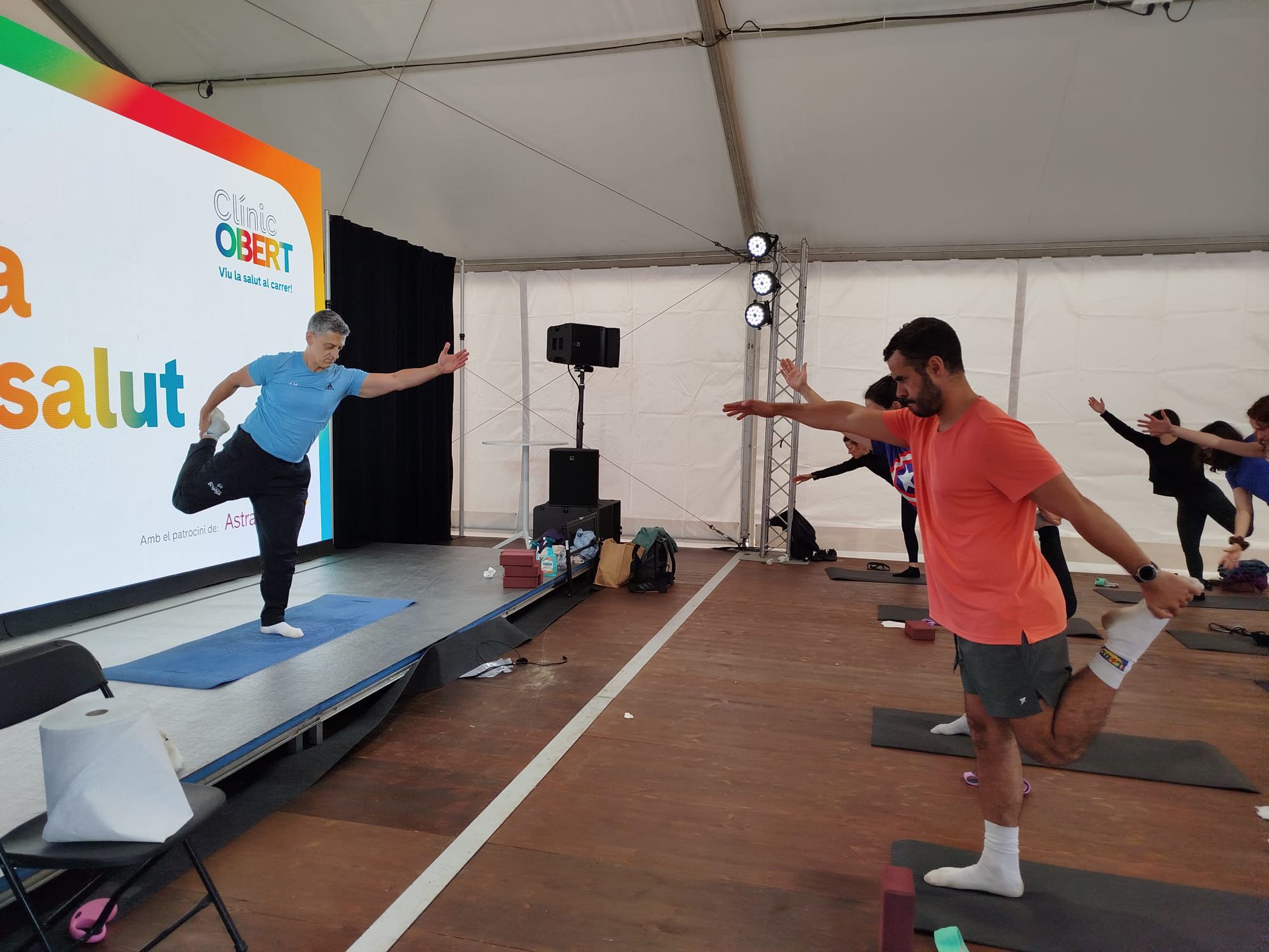 Beyoga participa Clínic Obert